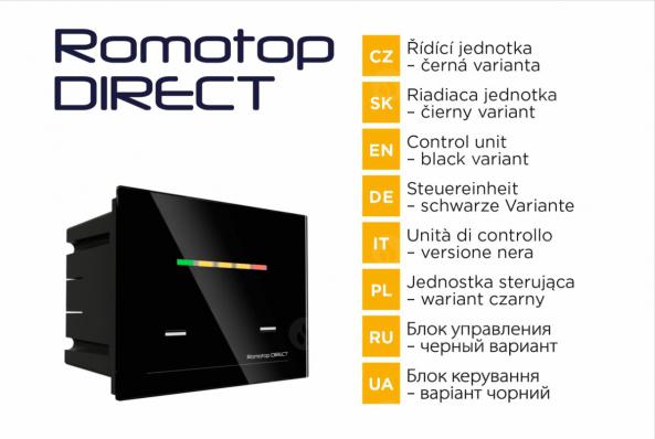 AUTOMATYCZNA REGULACJA ROMOTOP DIRECT