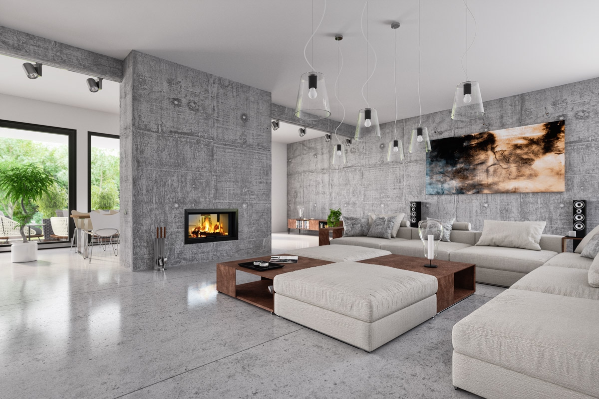 HEAT T 3g L 88.50.01 - wkład kominkowy TUNEL z podnoszonymi drzwiczkami