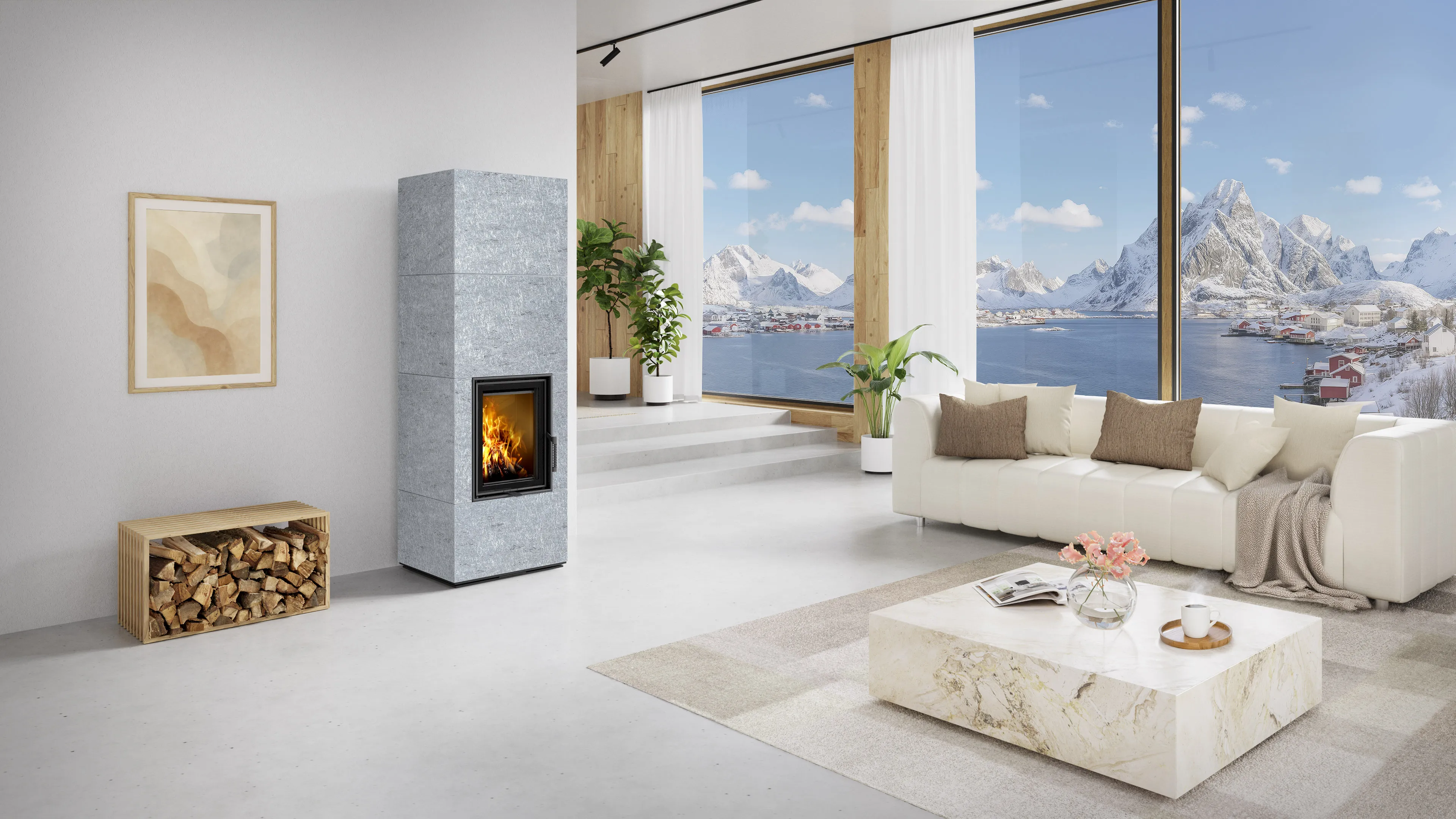 NORDAC kamień - piec akumulacyjny Romotop